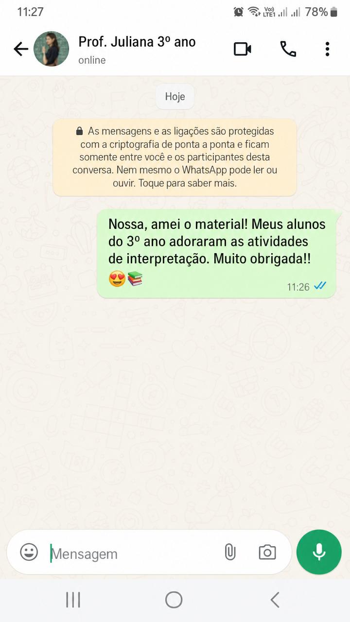 Depoimento no WhatsApp 1