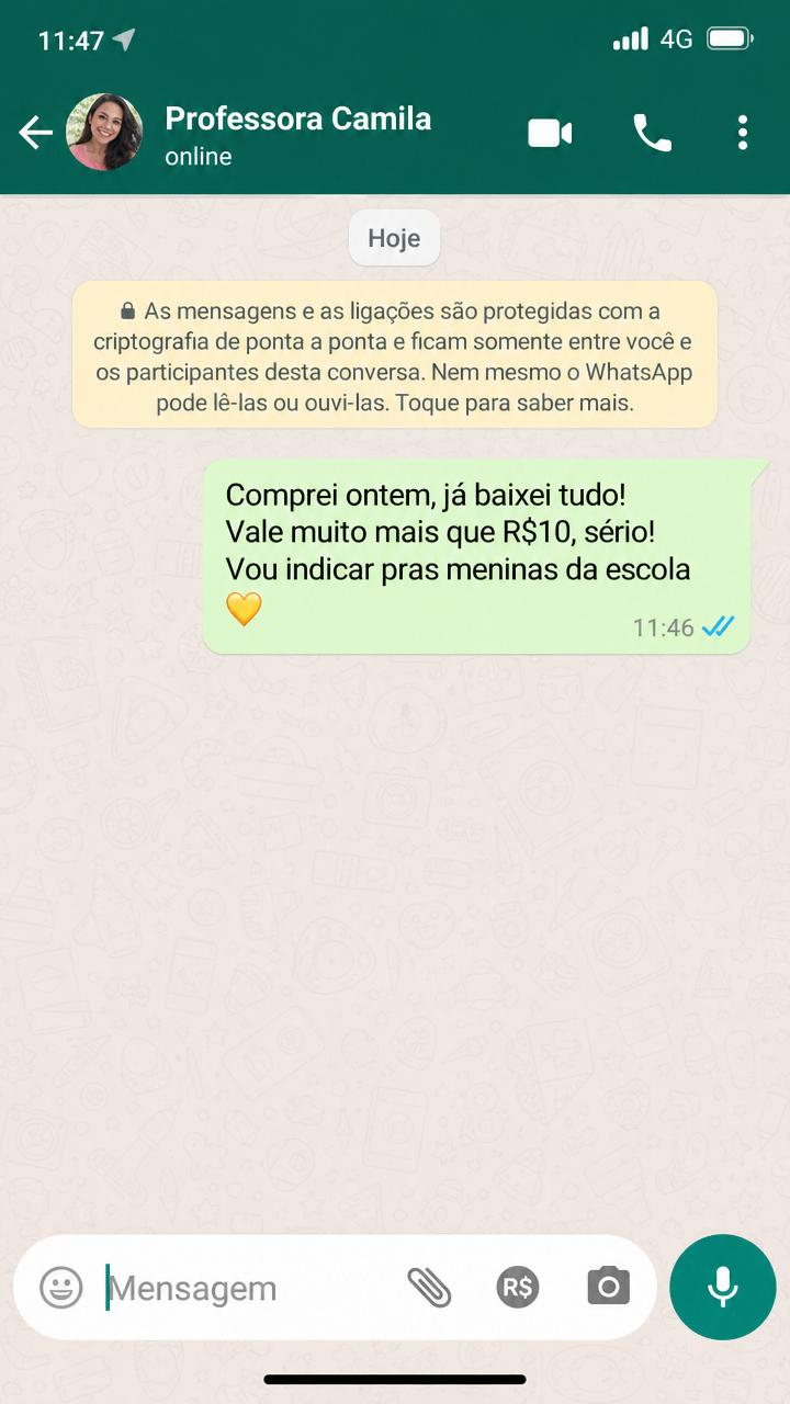 Depoimento no WhatsApp 2