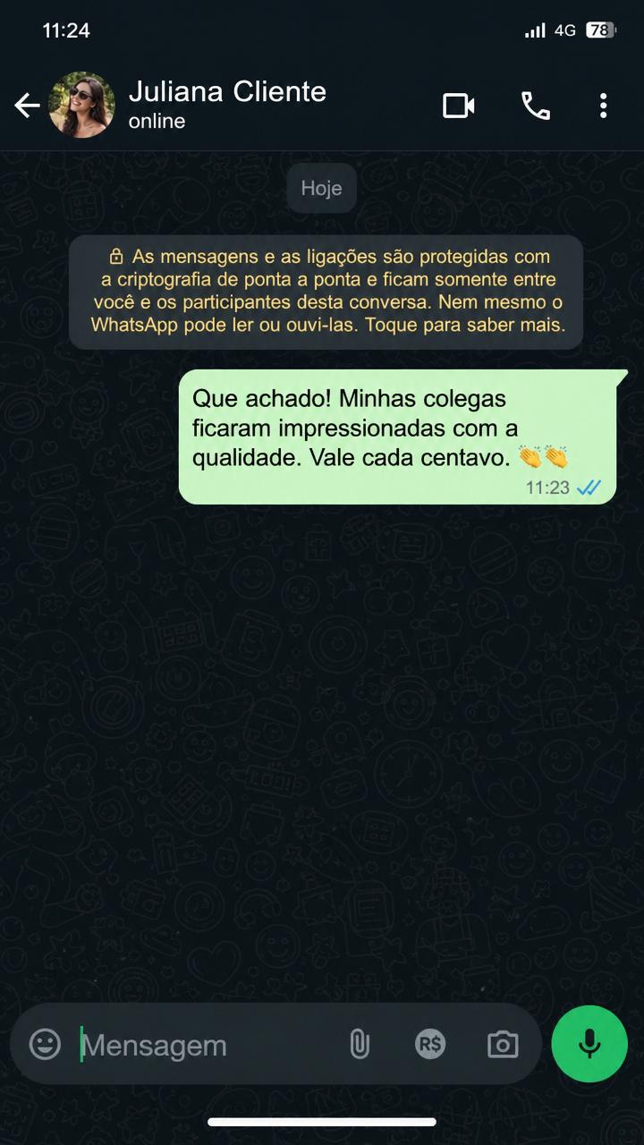 Depoimento no WhatsApp 6